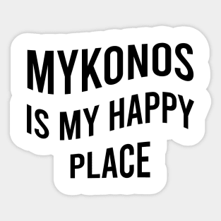 Mykonos Sticker